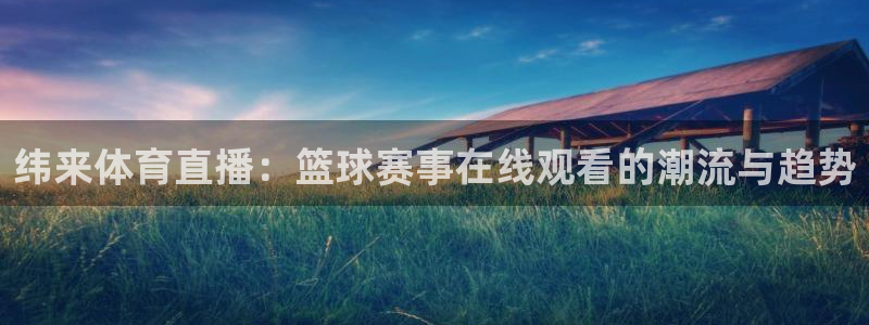 纬来体育直播：篮球赛事在线观看的潮流与趋势